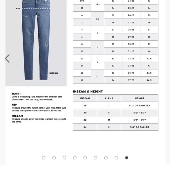 Levi's Low Loose Jean 33 X 30 new with tags - Picture 8 of 12